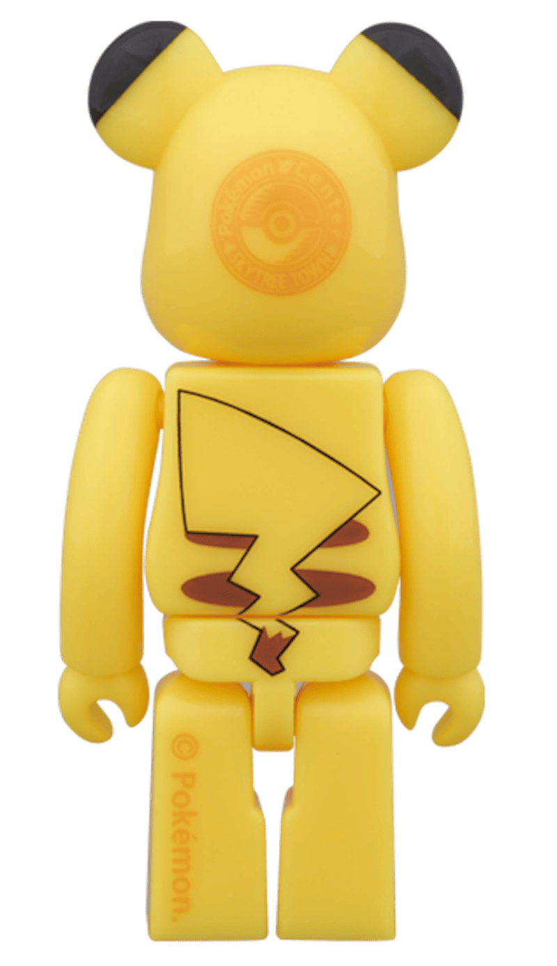 Bearbrick Pikachu Pokemon Center Sky Tree Town Ver. 100% Yellow