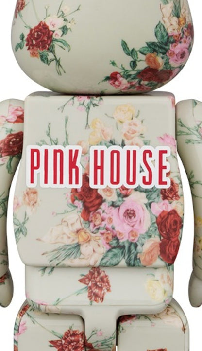 Bearbrick Pink House 400%