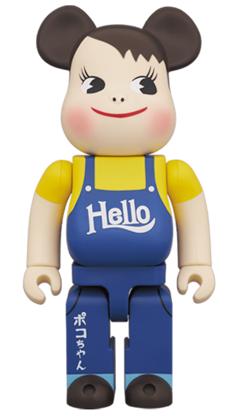 Bearbrick Poco-chan Vintage HELLO 400%