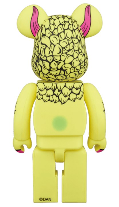 Bearbrick Pogora 400% Green
