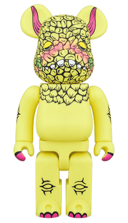 Bearbrick Pogora 400% Green