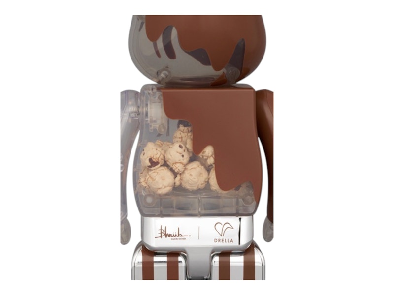 Bearbrick Popcorn Be@R Chocolate Ver. 400%