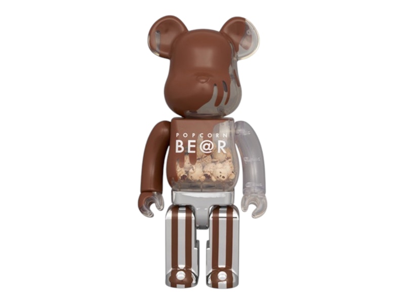 Bearbrick Popcorn Be@R Chocolate Ver. 400%
