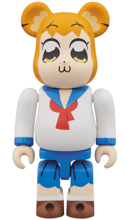Bearbrick Popte 2 Pack 100% White