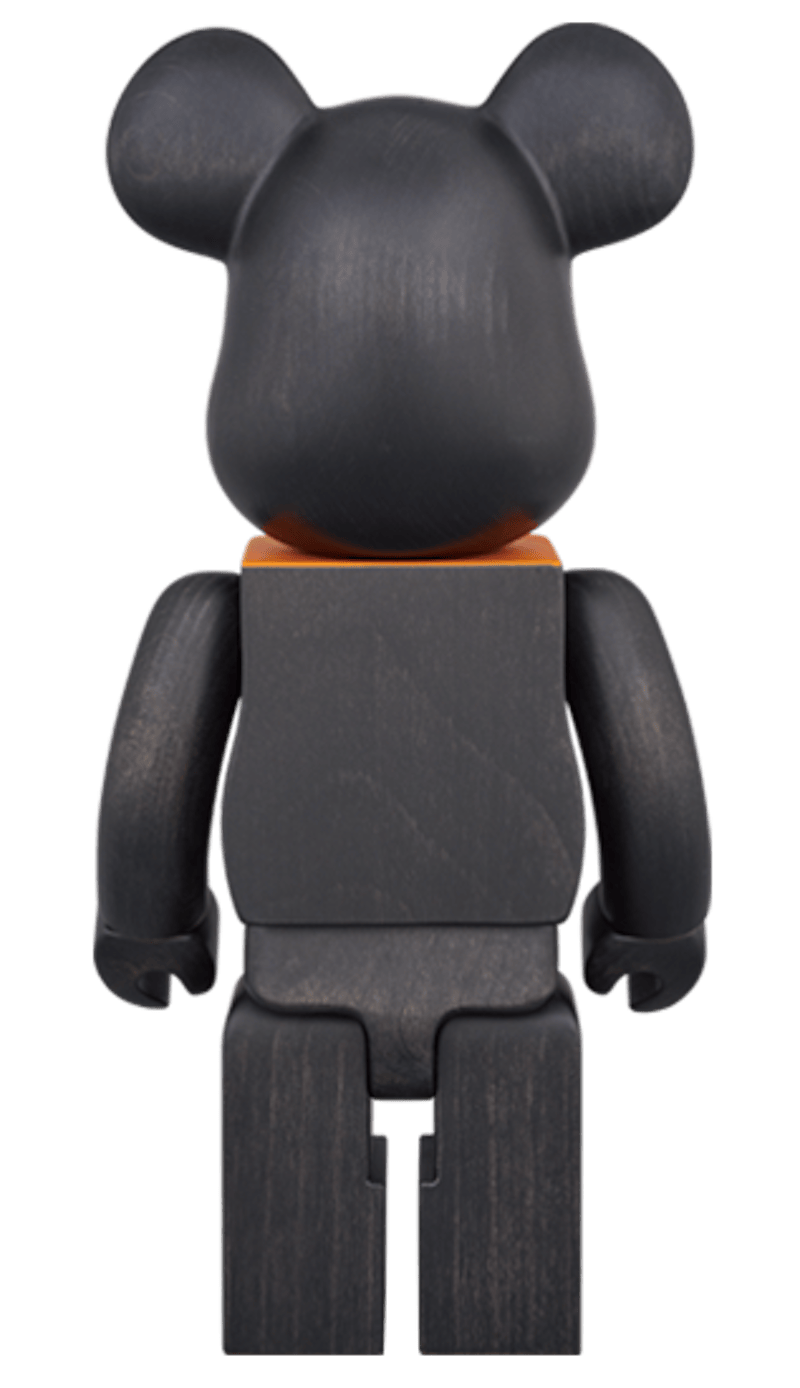 Bearbrick Porter x Karimoku 400% Black