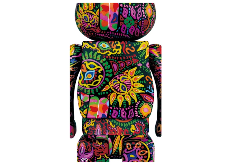 Bearbrick Psychedelic Paisley 1000% Multi
