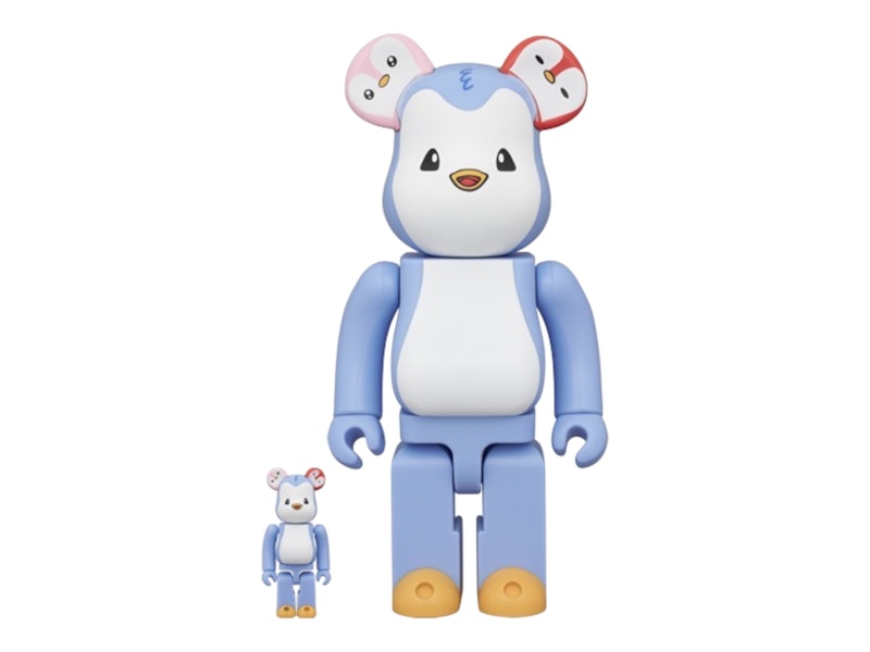 Bearbrick Pudgy Penguins 100% & 400% Set