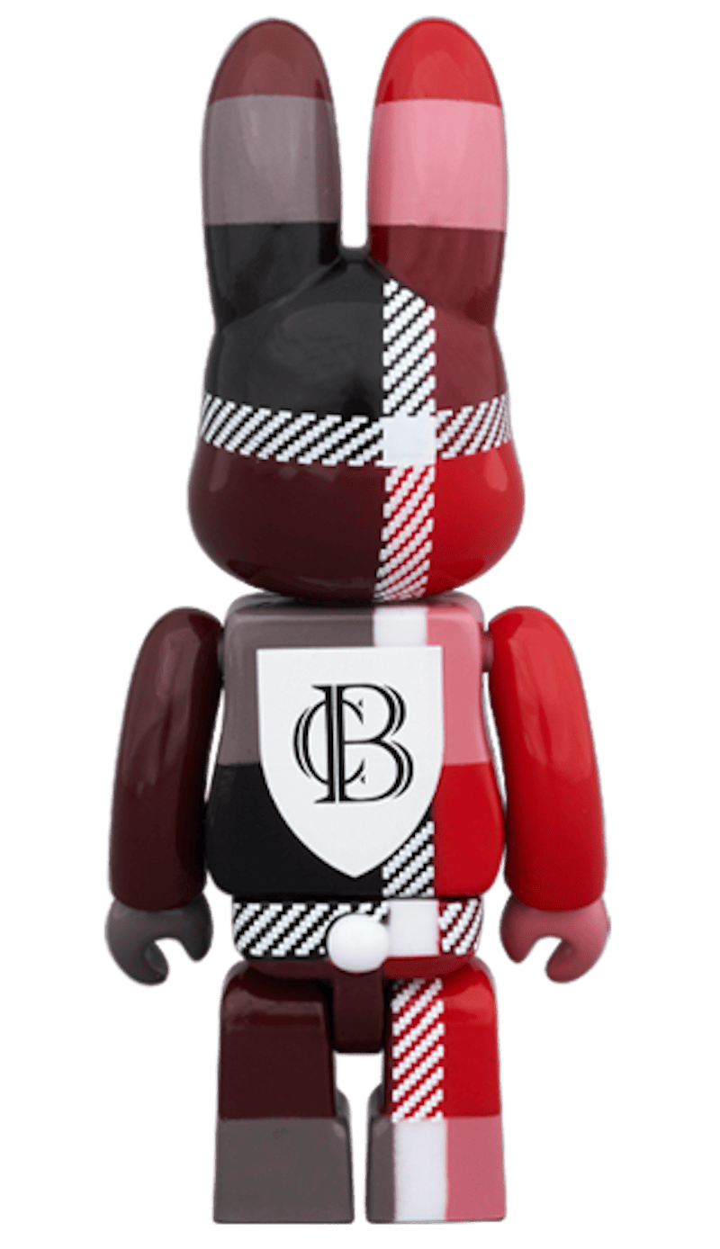 Bearbrick Rabbrick BLUE LABEL CRESTBRIDGE 100%