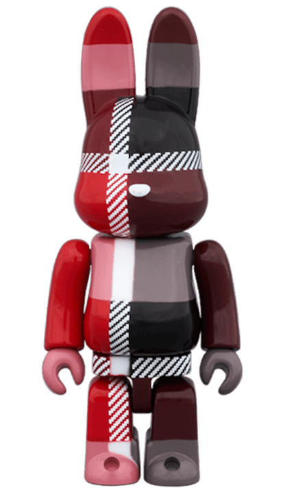 Bearbrick Rabbrick BLUE LABEL CRESTBRIDGE 100%