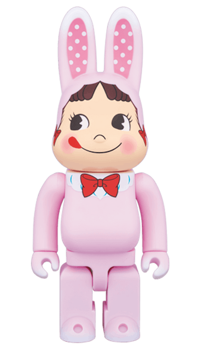 Bearbrick Rabbrick Costume Peko-Chan 400% Pink
