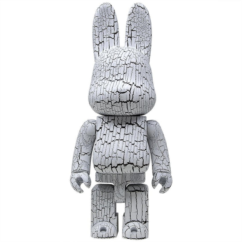 Bearbrick Rabbrick Karimoku Birch 400% White