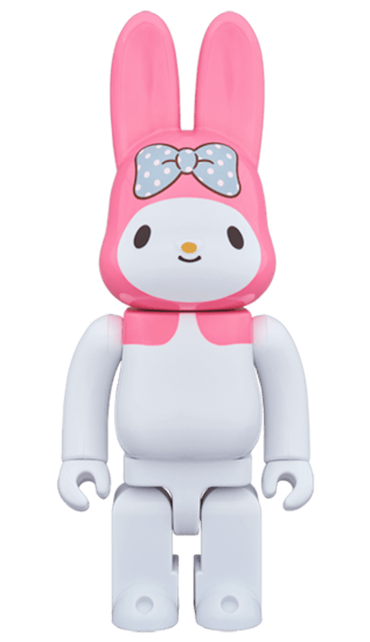 Bearbrick Rabbrick MY MELODY 400% White/Pink