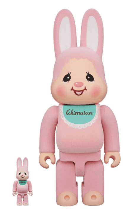 Bearbrick Rabbrick Rabbit Chimtan 100% & 400% Set