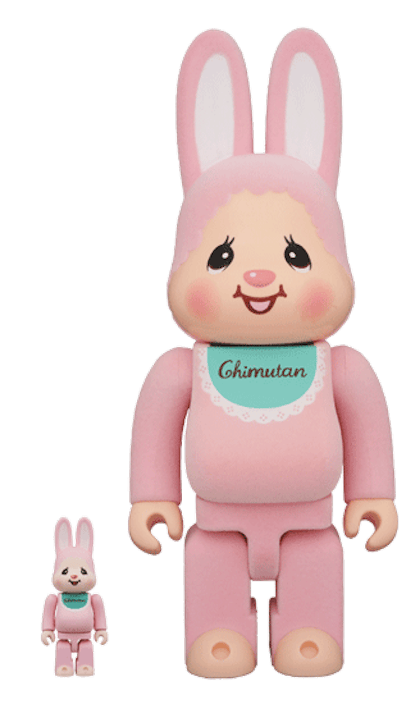 Bearbrick Rabbrick Rabbit Chimtan 100% & 400% Set