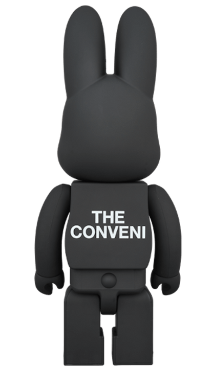 Bearbrick Rabbrick The Conveni x Fragment 400% Black