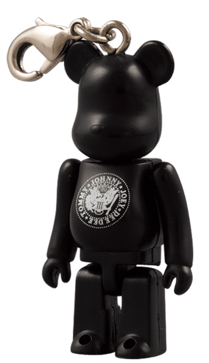 Bearbrick Ramones 50% & 400% Set Black