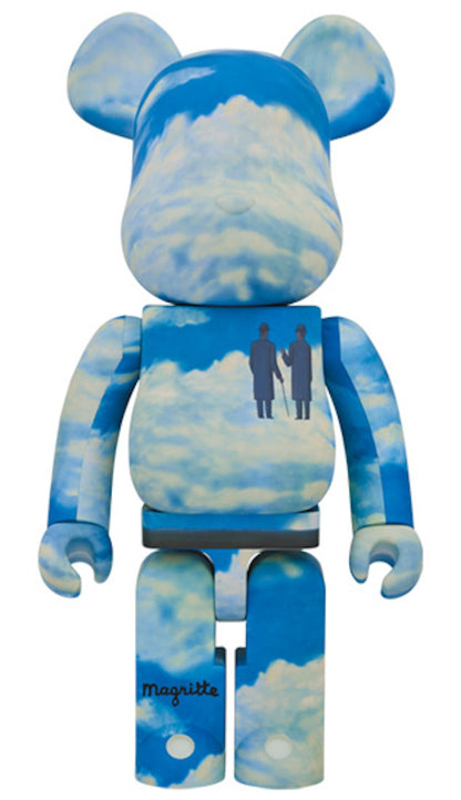 Bearbrick Rene Magritte "La Reconaissance Infine 1963/The Castle of the Pyrenees" 1000%