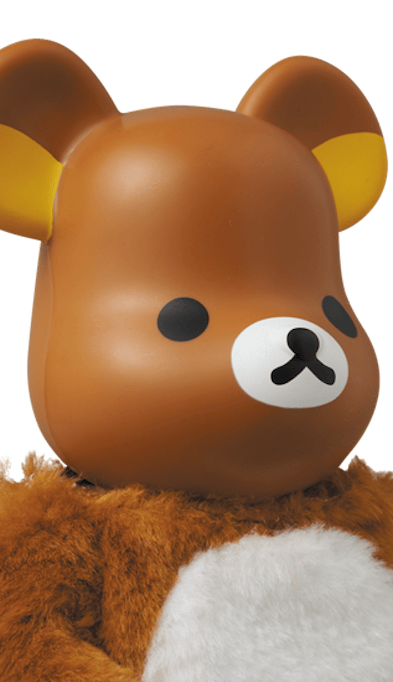 Bearbrick Rilakkuma (Costume Version) 400% Brown