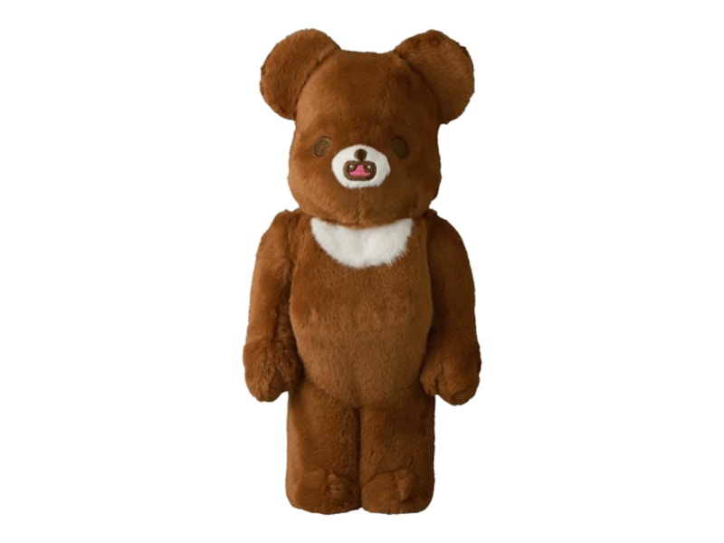 Bearbrick Rilakkuma Kigurumi Chairoikoguma 400%