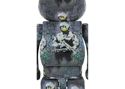 Bearbrick Riot Cop 1000%