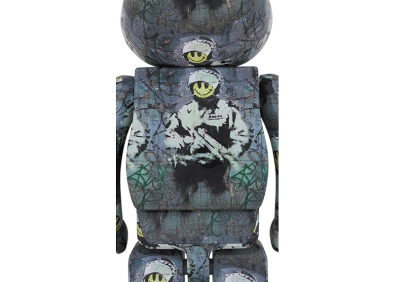 Bearbrick Riot Cop 1000%