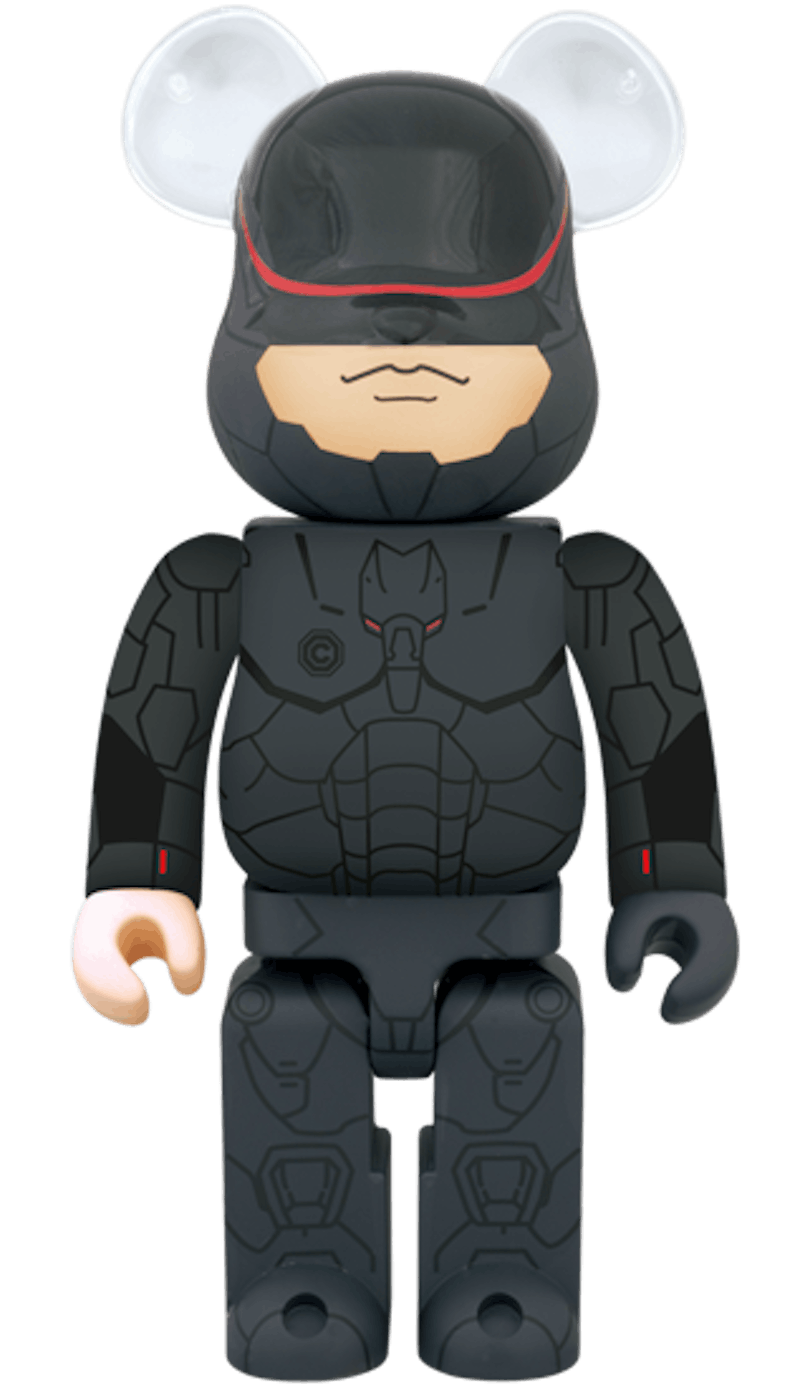 Bearbrick Robocop 400% Black
