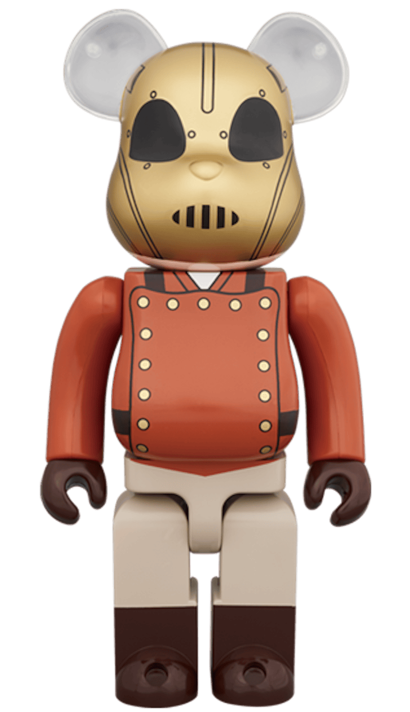 Bearbrick Rocketeer 100% & 400% Set Red