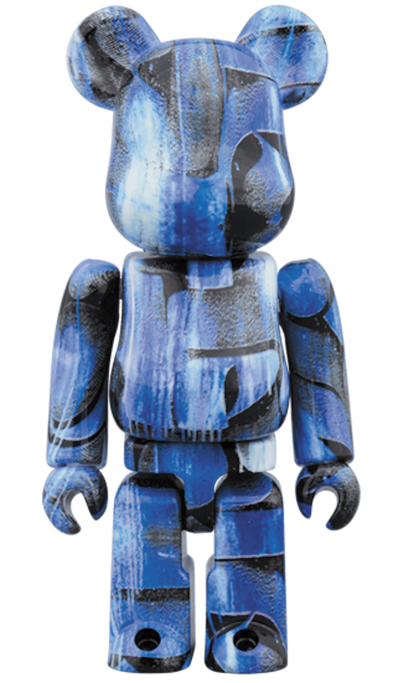 Bearbrick Rostarr 100% & 400% Set Blue