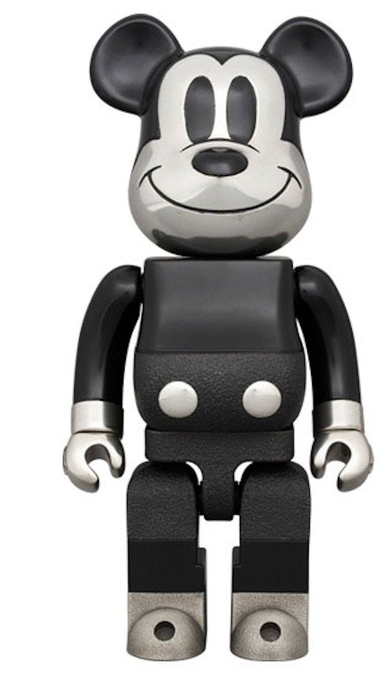 Bearbrick Royal Selangor Mickey Mouse 400% Black/White