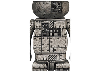 Bearbrick Royal Selangor Steampunk Iron Bright 400% Silver