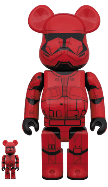 Bearbrick SITH TROOPER (TM) 100% & 400% Set