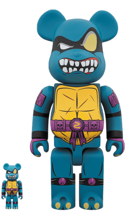 Bearbrick SLASH 100% & 400% Set