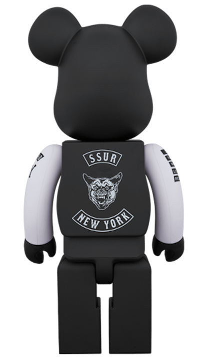 Bearbrick SSUR 400% Black/White