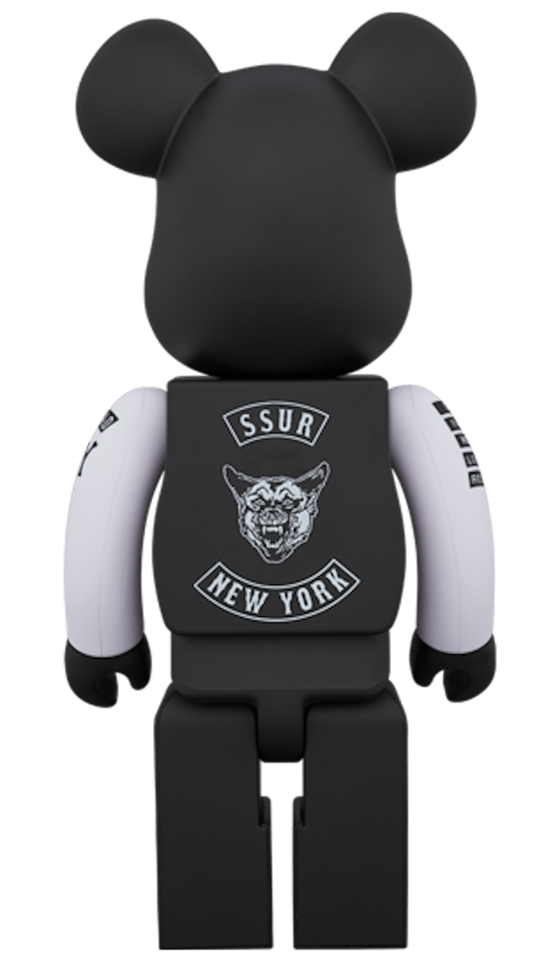 Bearbrick SSUR 400% Black/White