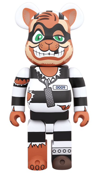 Bearbrick Scratch 100% & 400% Set Brown