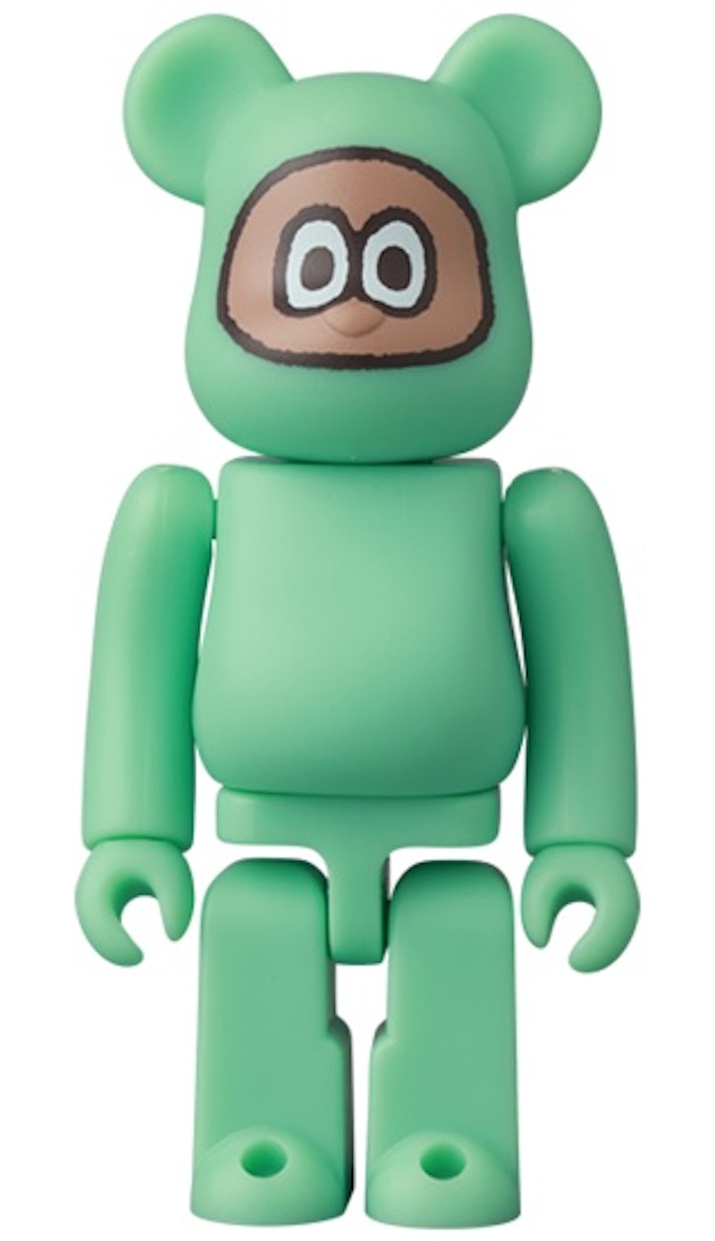 Bearbrick Series 44 Cute Tanukin Friends Yumemi Nemu 100% (Opened Blind Box & Card Included)