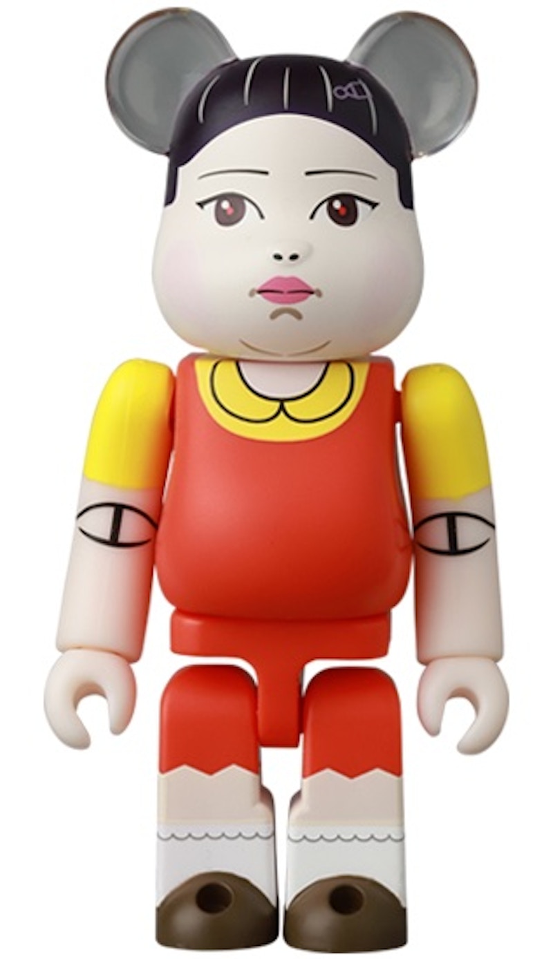 Bearbrick Series 44 Horror Netflix Squid Game 100% (Opened Blind Box & Card Included)
