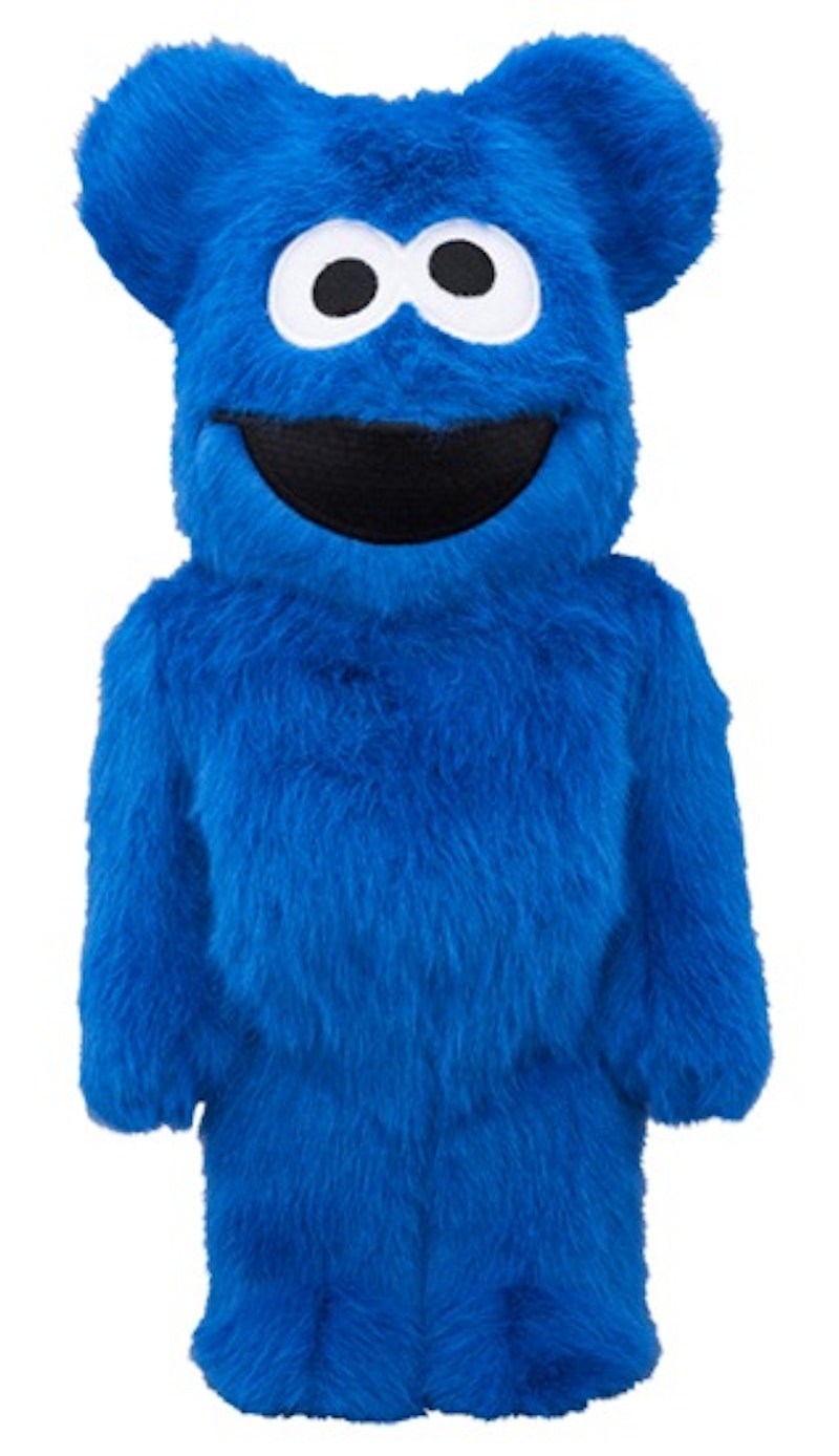 Bearbrick Sesame Street Cookie Monster Costume Version 2.0 400%
