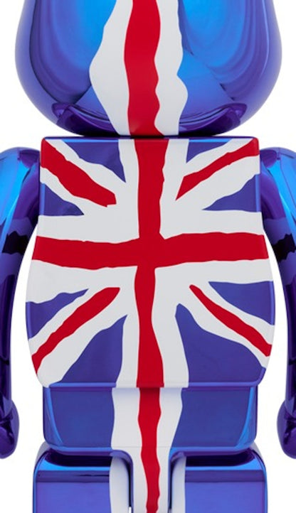 Bearbrick Sex Pistols "God Save The Queen" 1000% Chrome