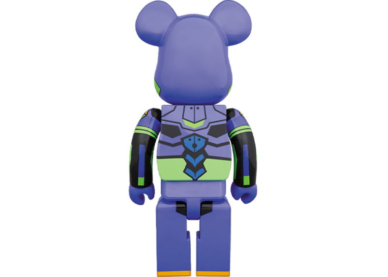 Bearbrick Shinji & Evangelion 100% & 400% Set Purple Multicolor