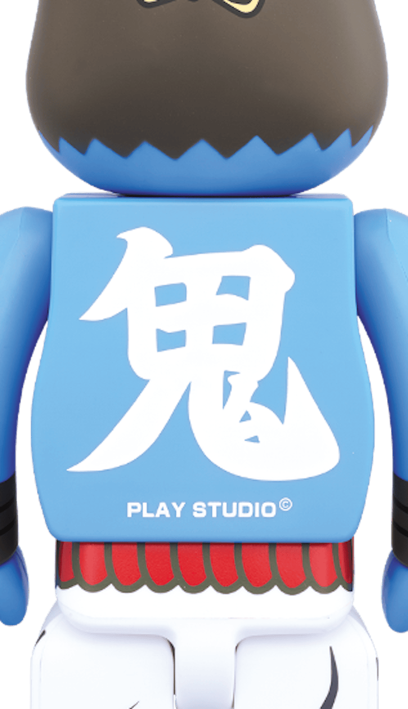 Bearbrick Shinobu Aoki 100% & 400% Set Blue