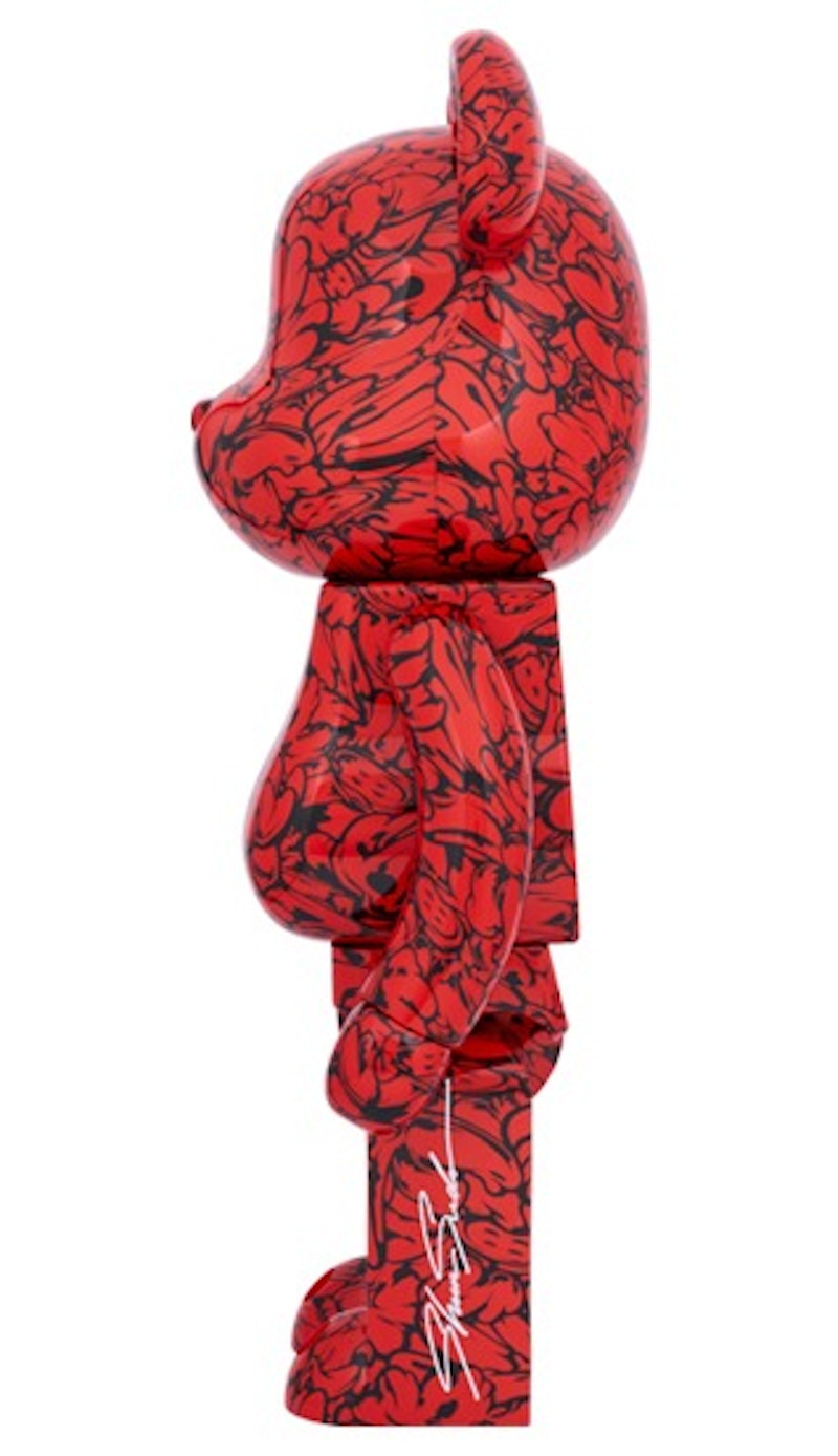 Bearbrick Shun Sudo "Mr.Scarlet" 100% & 400% Set