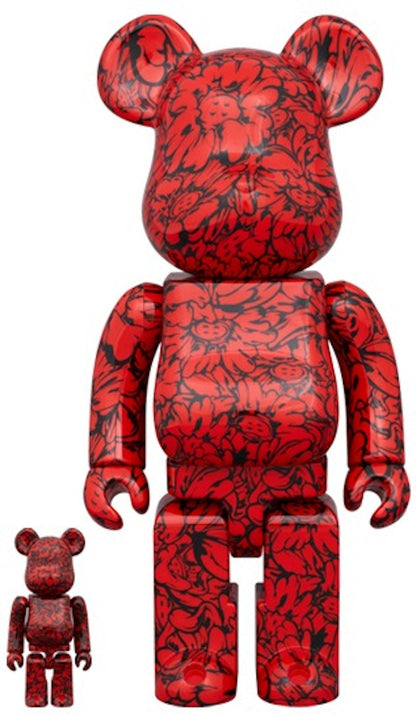 Bearbrick Shun Sudo "Mr.Scarlet" 100% & 400% Set