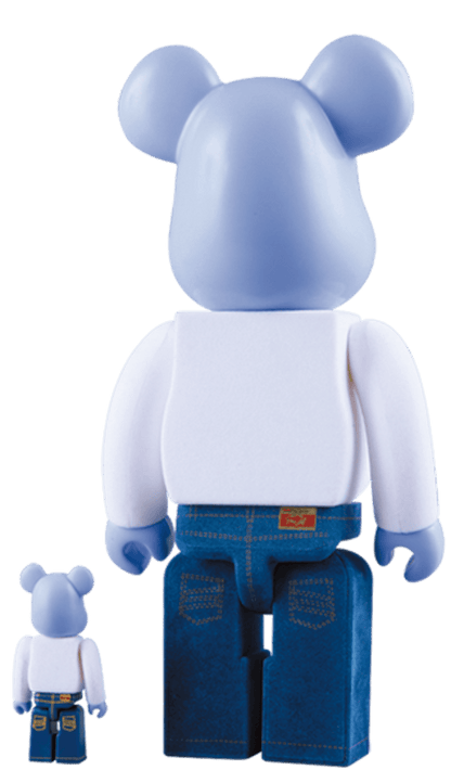 Bearbrick Silas 400% Blue