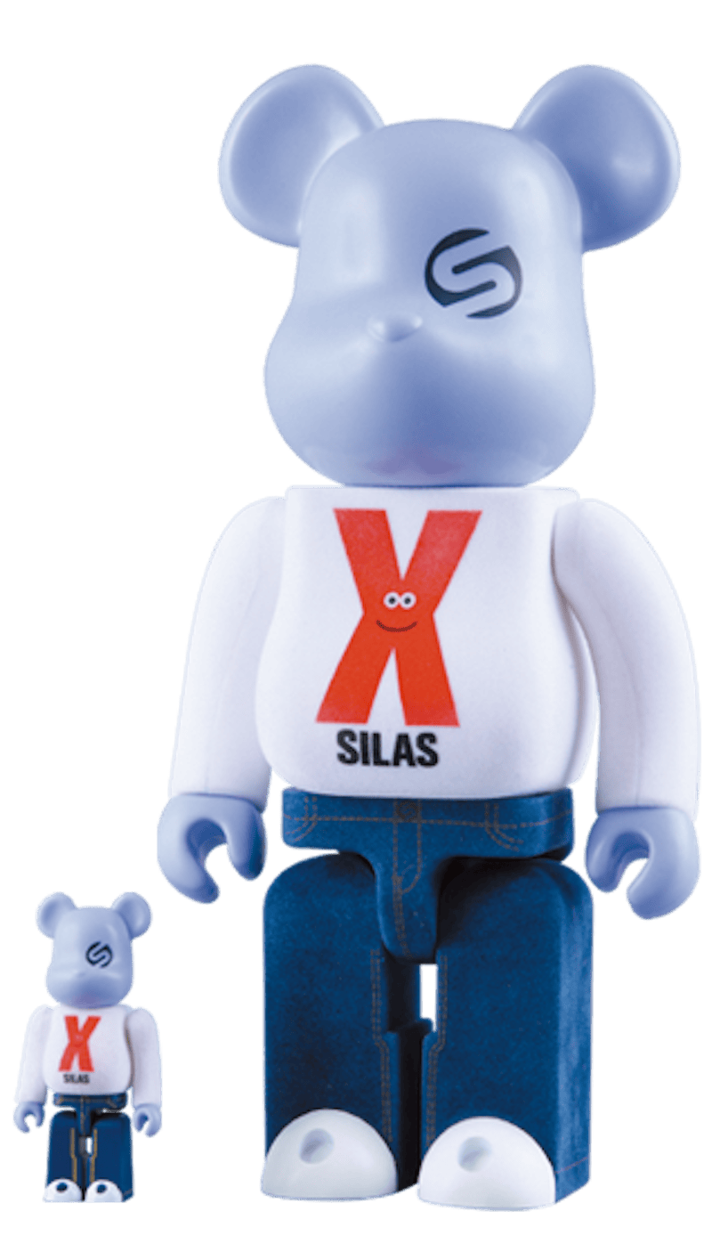 Bearbrick Silas 400% Blue