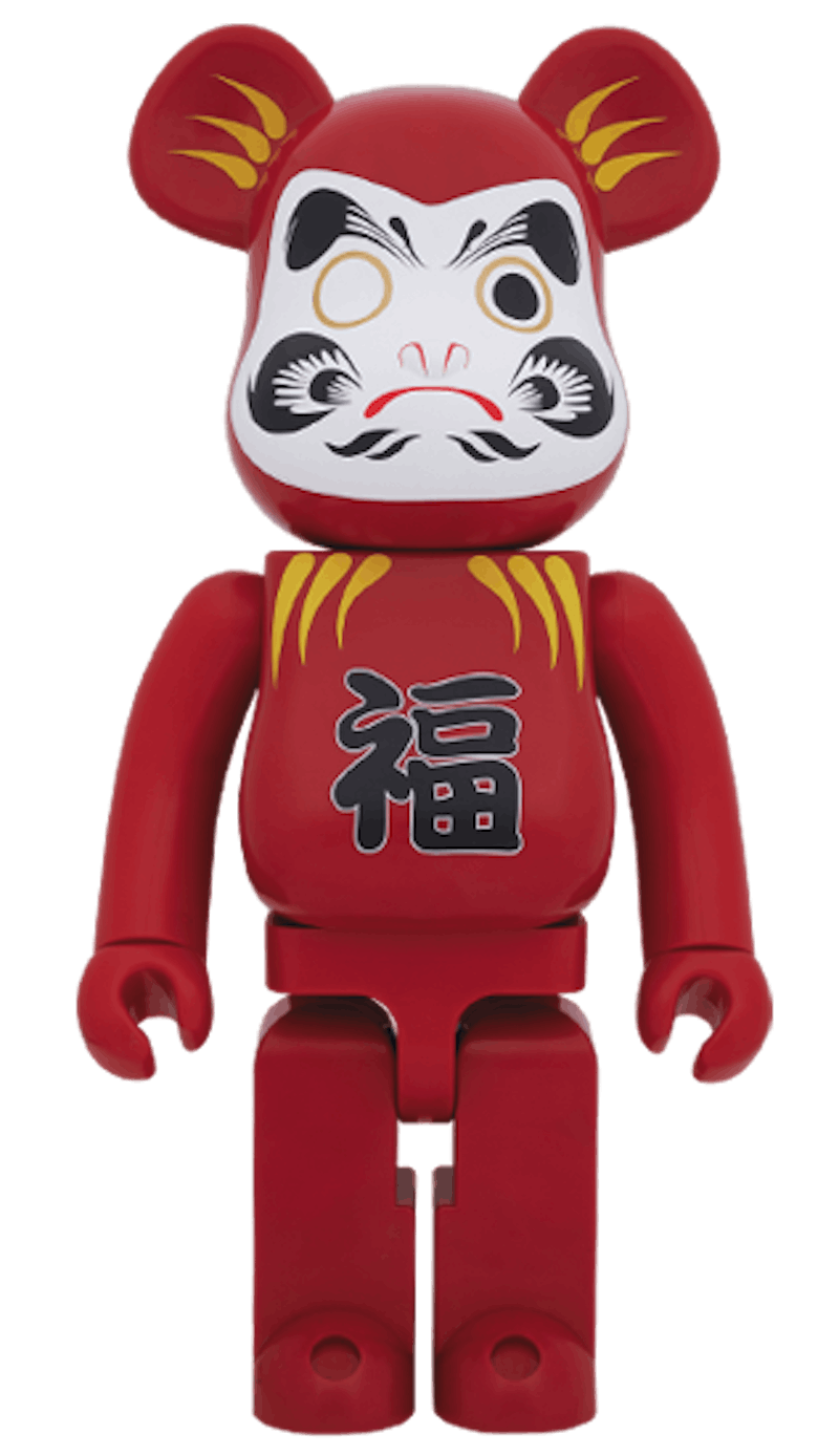 Bearbrick Skytree Daruma 1000% Red