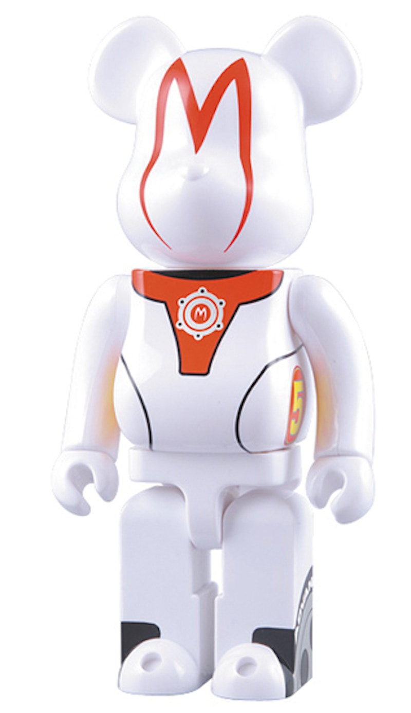 Bearbrick Speed Racer 400% White