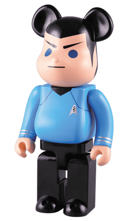 Bearbrick Spock 400% Blue