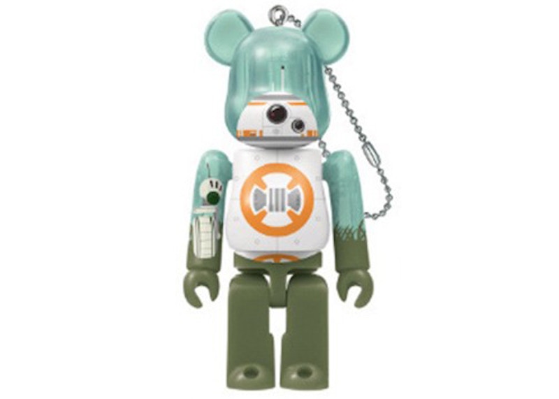 Bearbrick Star Wars Keychains BB-8 100%