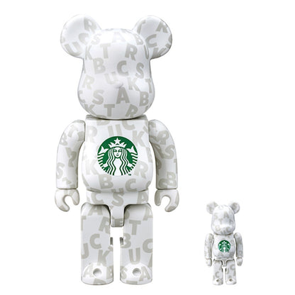 Bearbrick Starbucks 100% & 400% Set